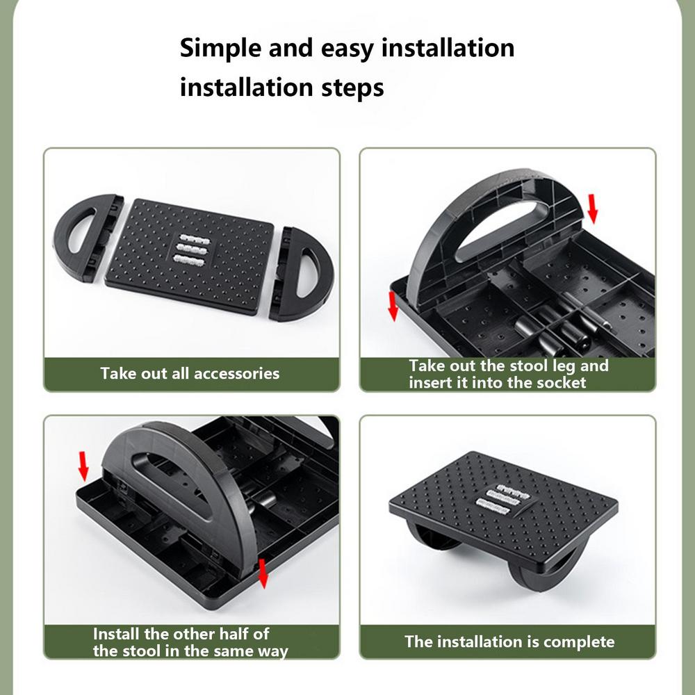 Portability Foot Rest Under Desk Footrest Ergonomic Foot Stool