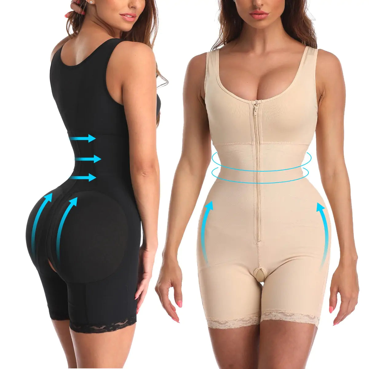 Zip Shapewear &amp; Butt Lifter